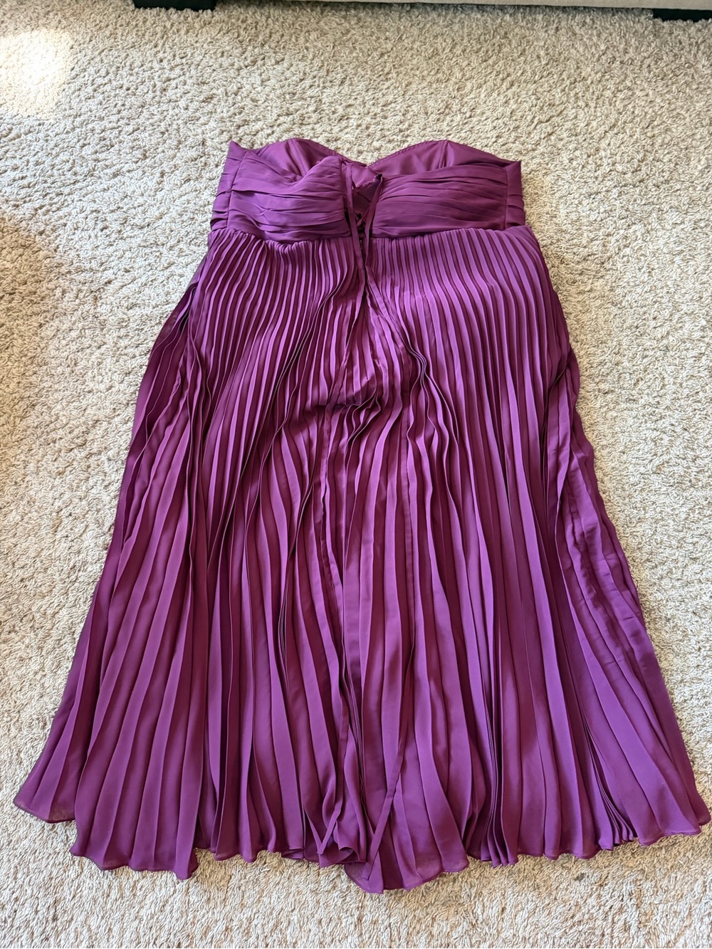 Plus Size Maxi Dress with Scarf - Picture 3 of 6